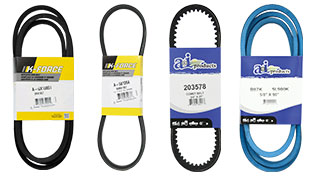 Shop Lawn Mower Belts, Industrial Belts, and Belting
