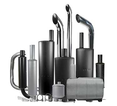 Shop Tractor Mufflers and Exhaust Parts
